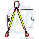 2-Strang Rundschlingen-Gehänge, 1,4/1 to - L2 =5 m